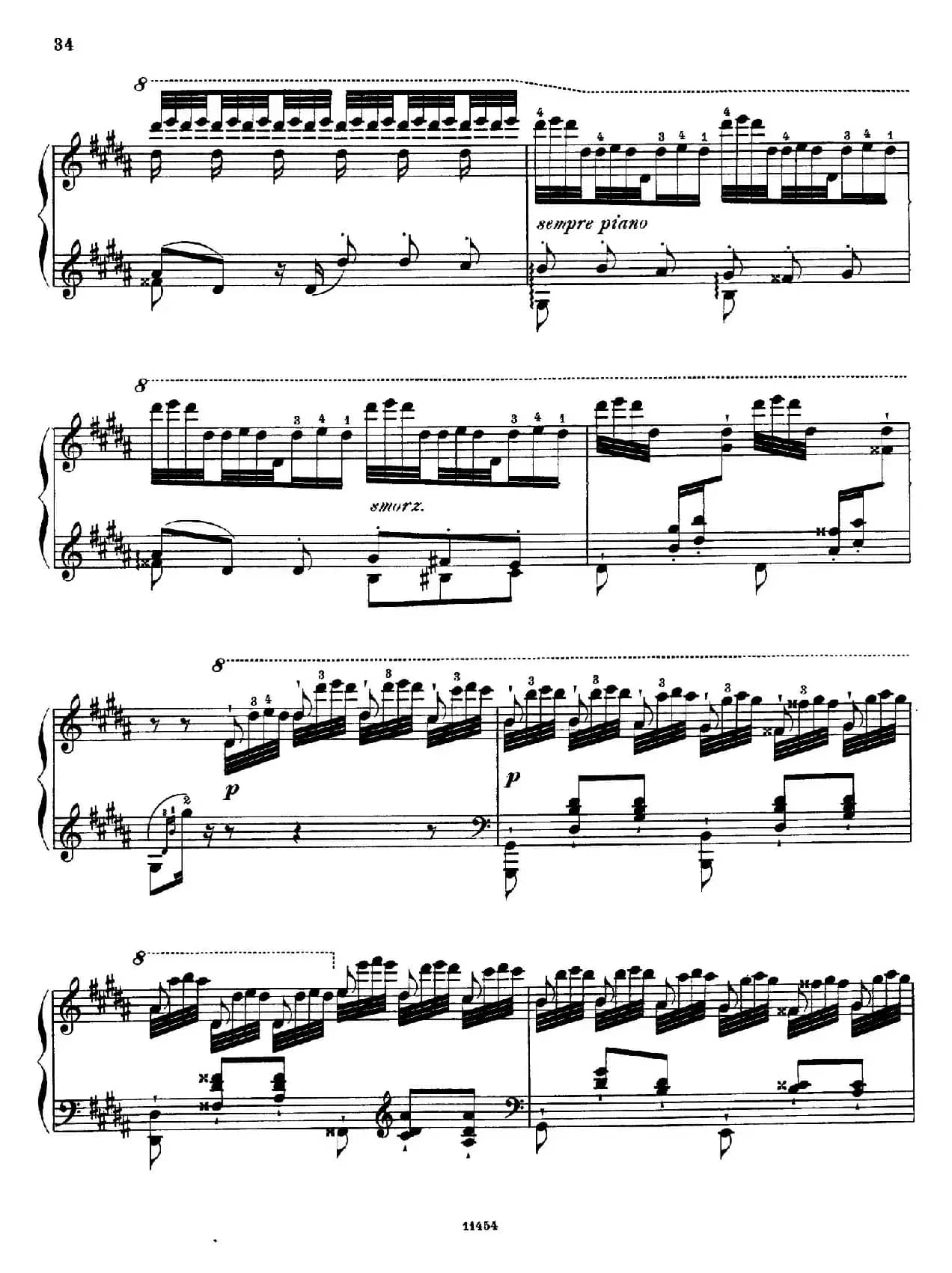 Paganini Etudes No.3 in G# （6首帕格尼尼大练习曲之Ⅲ）