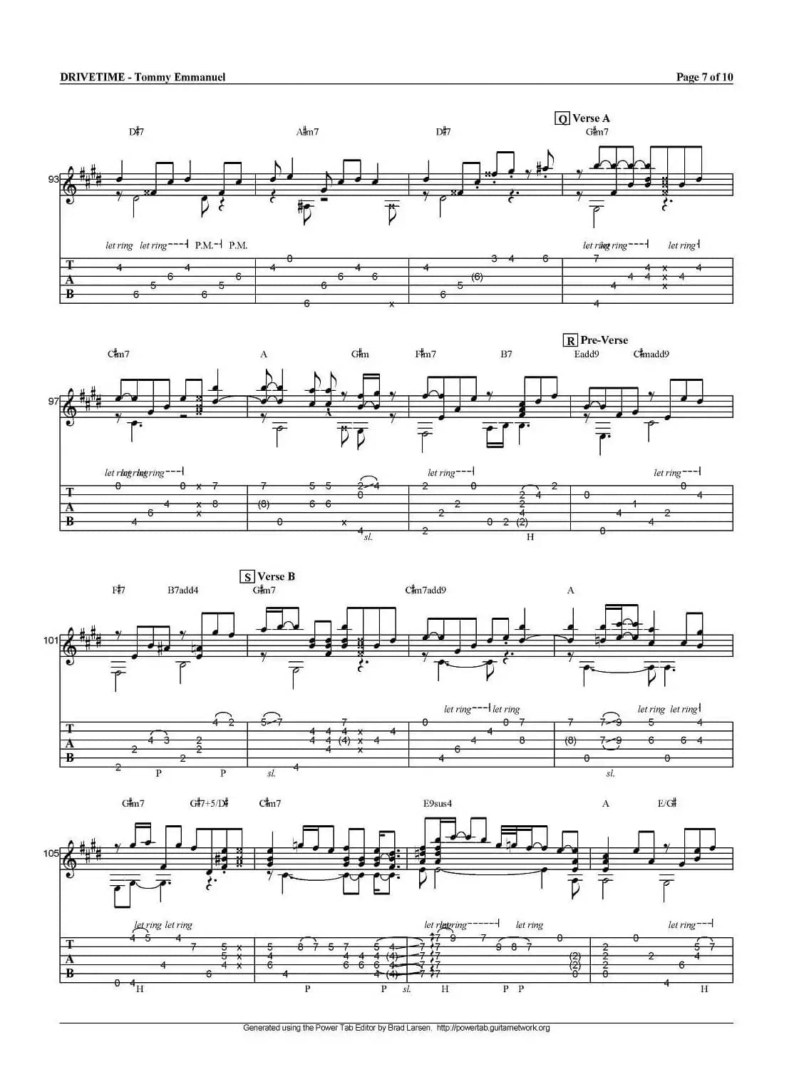 tommy emmanuel：drivetime（指弹吉他）