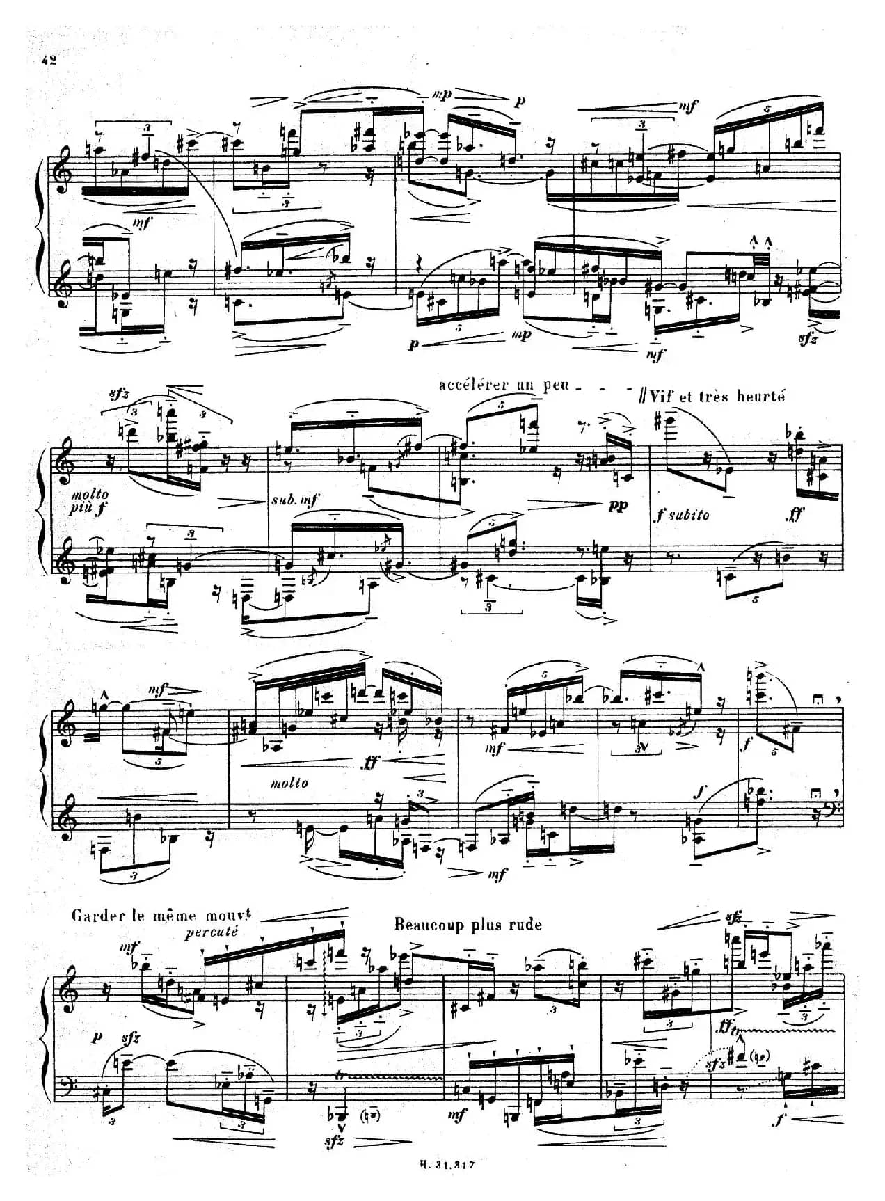 布莱兹第二钢琴奏鸣曲（Ⅳ）