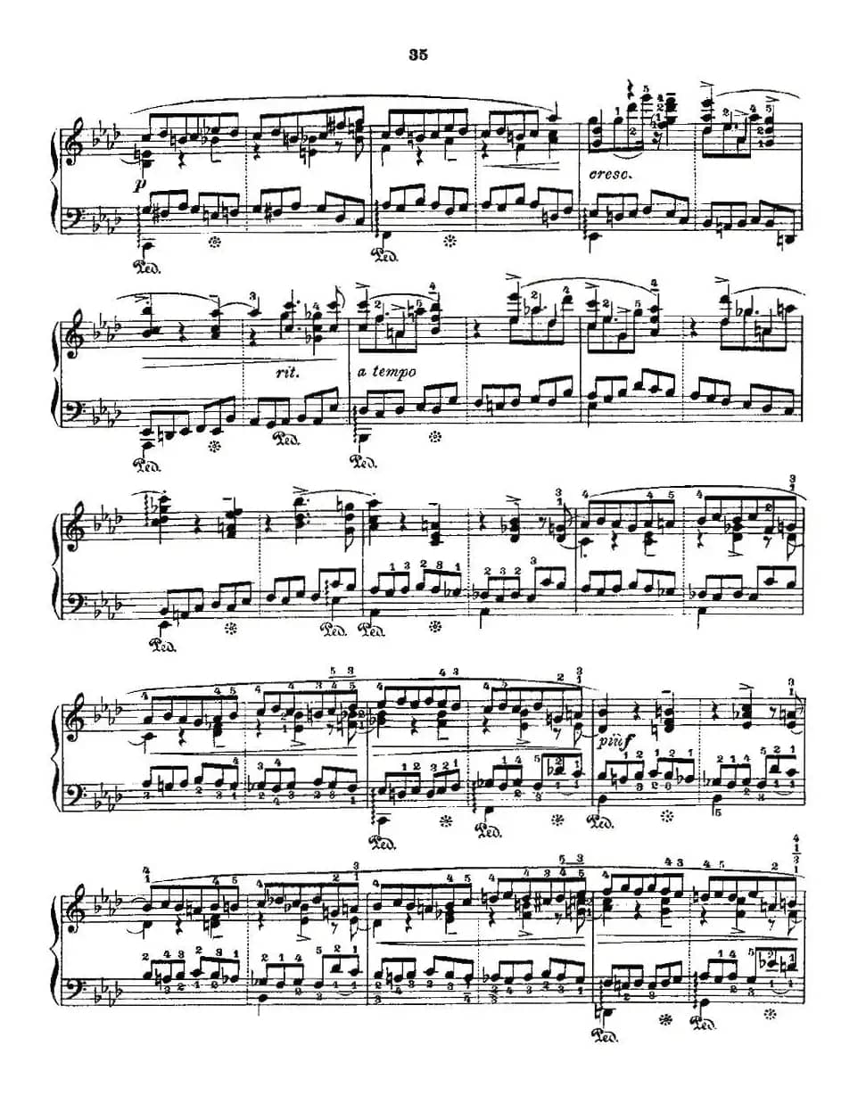 肖邦《练习曲》Fr.Chopin Op.25 No2-2