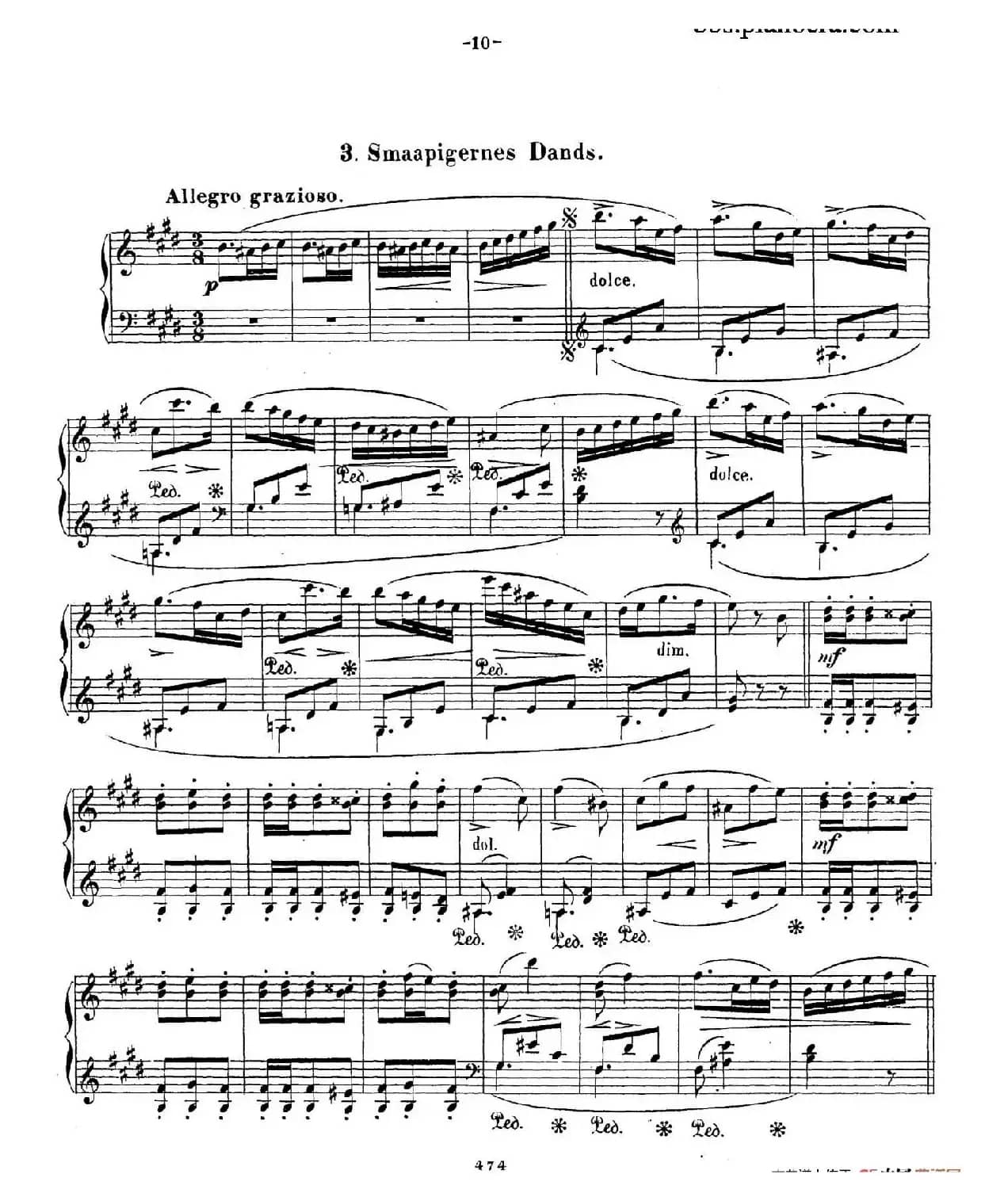 Bárnenes Juul Op.36（孩子们的圣诞夜·3. 圣诞树）