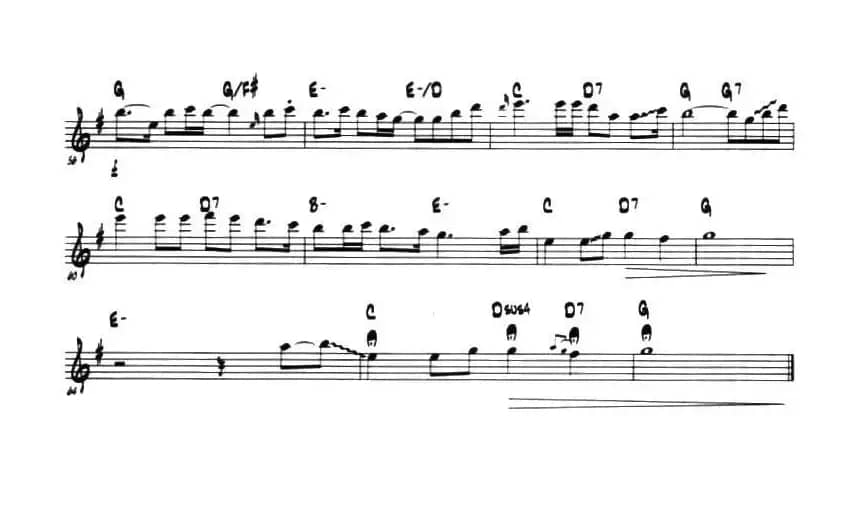 童话（第二中音萨克斯、爵士乐版）