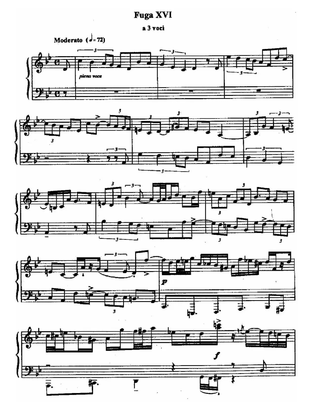 24 Preludes and Fugues Op.82（24首前奏曲与赋格·16）