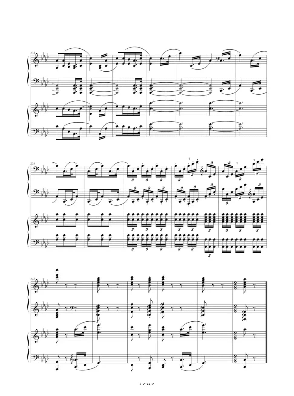 《命运》第二乐章（双钢琴）