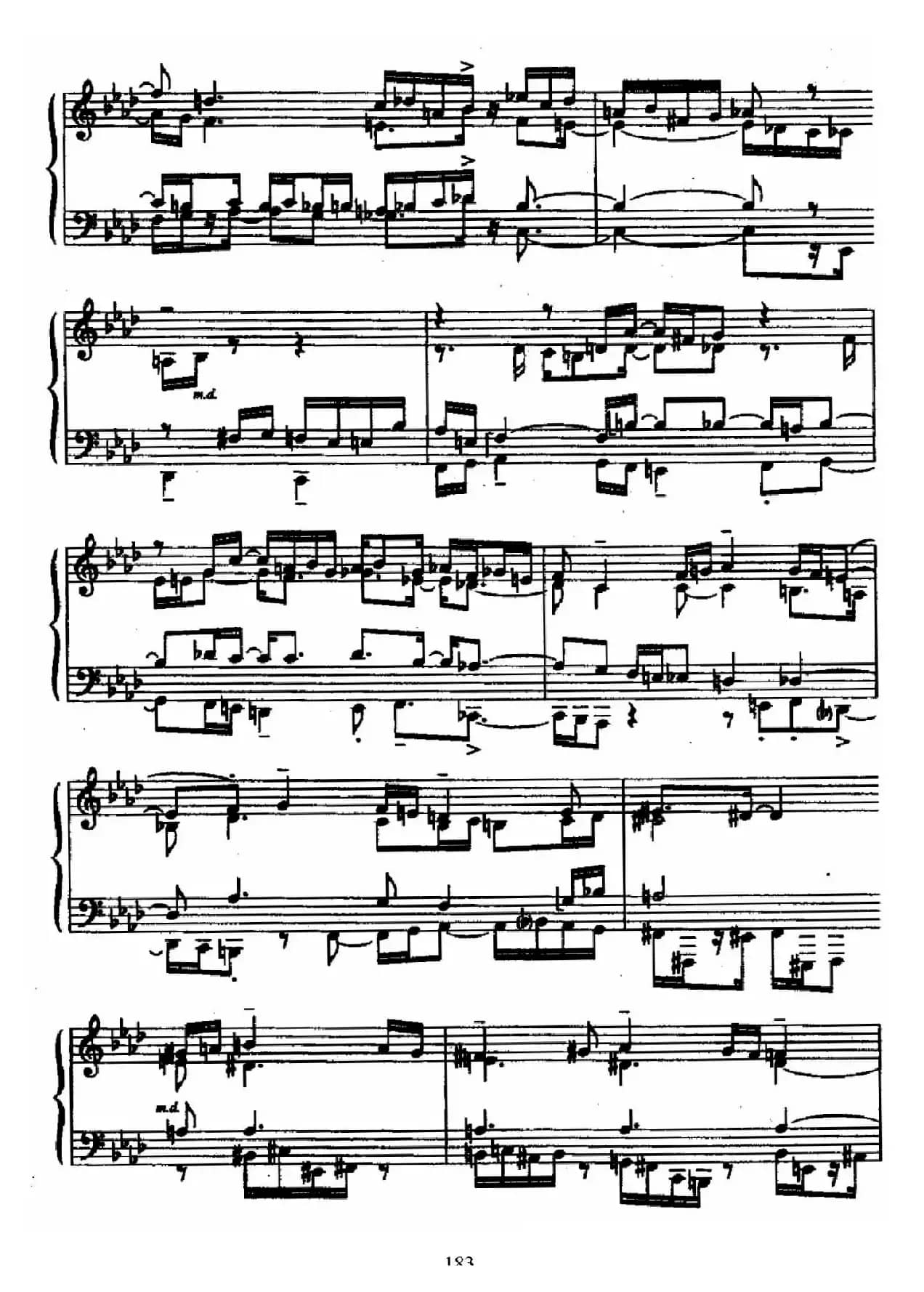 24 Preludes and Fugues Op.82（24首前奏曲与赋格·20）