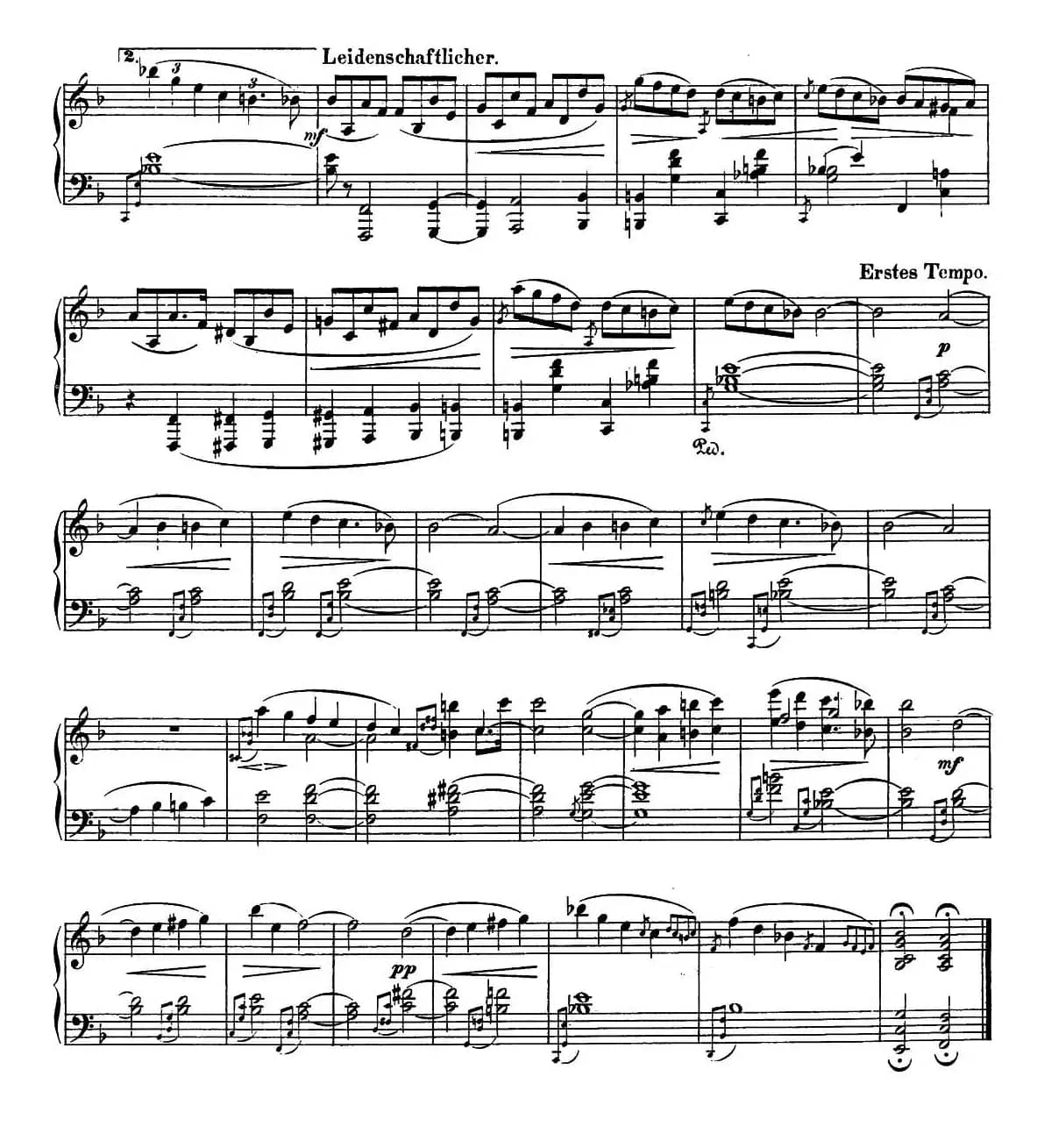 Albumblätter Op.124（纪念册页）（No.8）