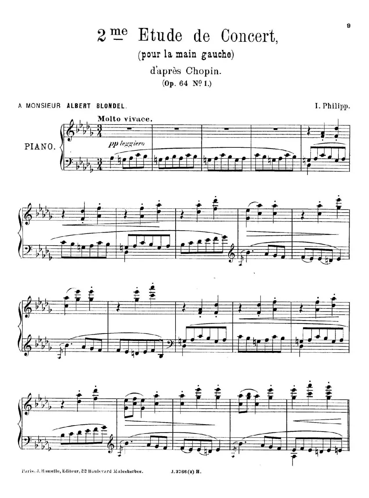 6 Etudes de Concert（6首音乐会练习曲·2）