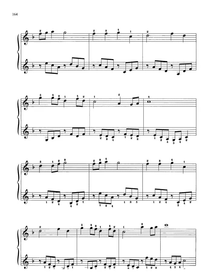 110首中国民歌钢琴小曲集：锄头歌