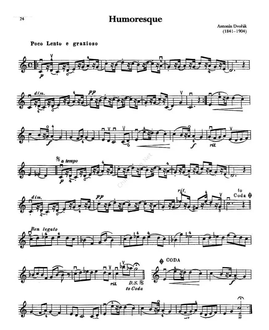 Humoresque（幽默曲）