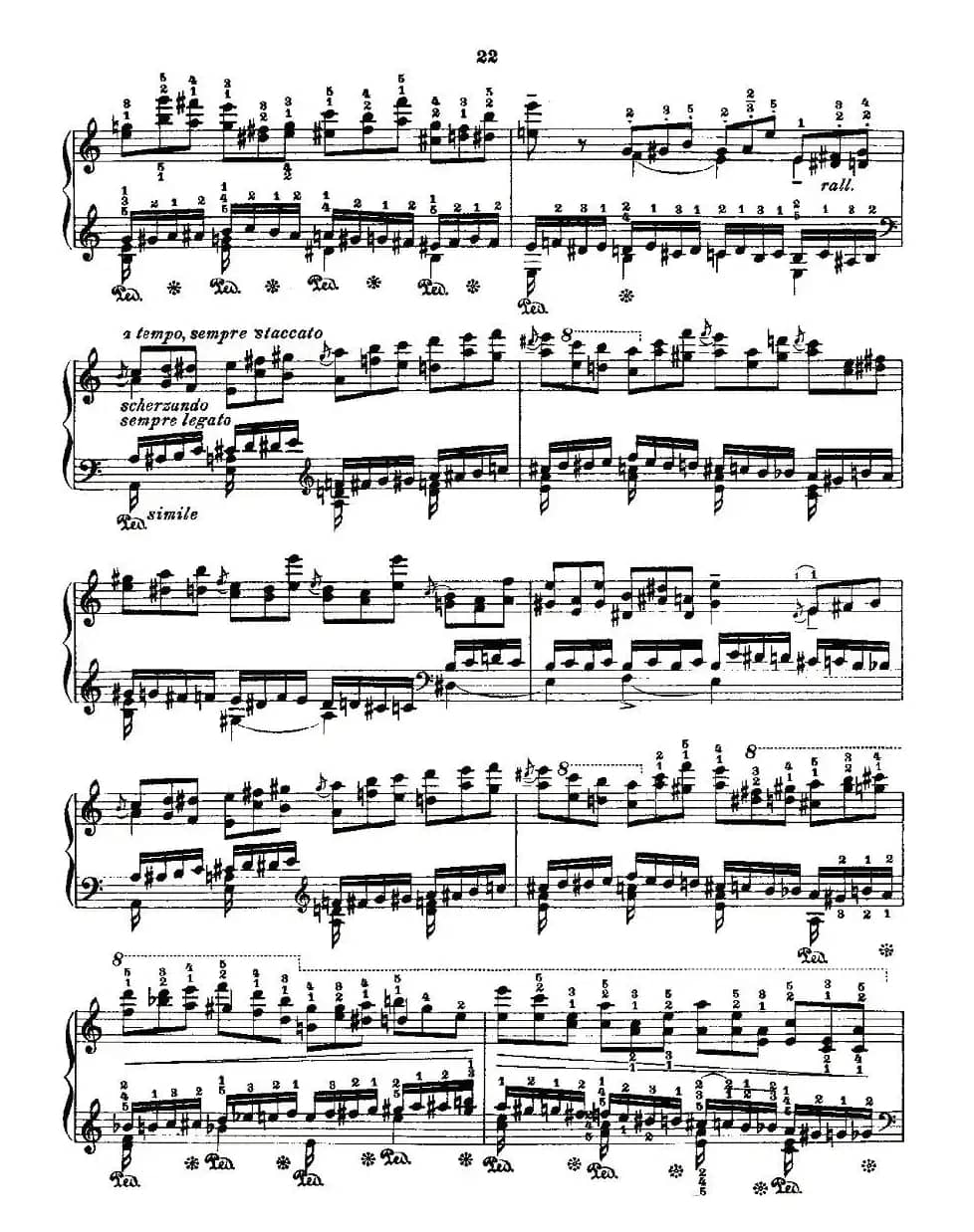 肖邦《练习曲》Fr.Chopin Op.10 No2-2