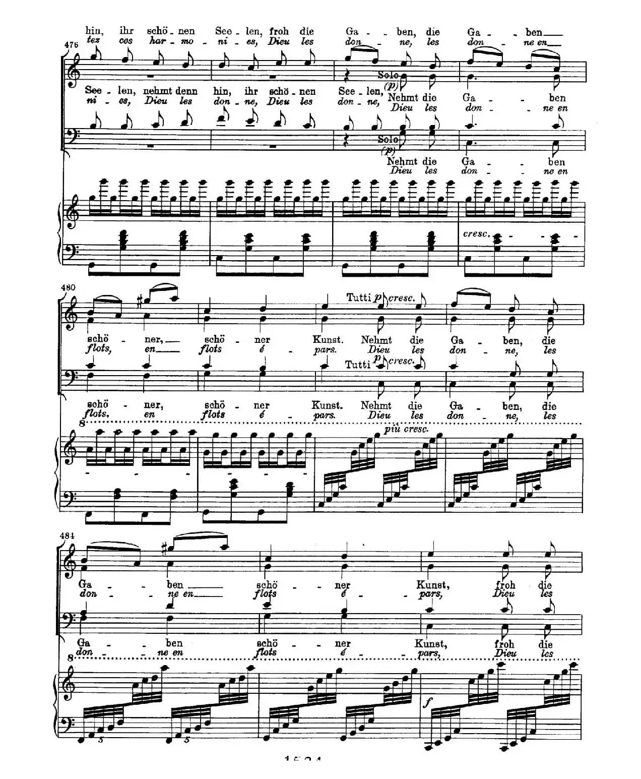 Choral Fantasia in c Minor Op.80（c小调合唱幻想曲·钢琴独奏版）