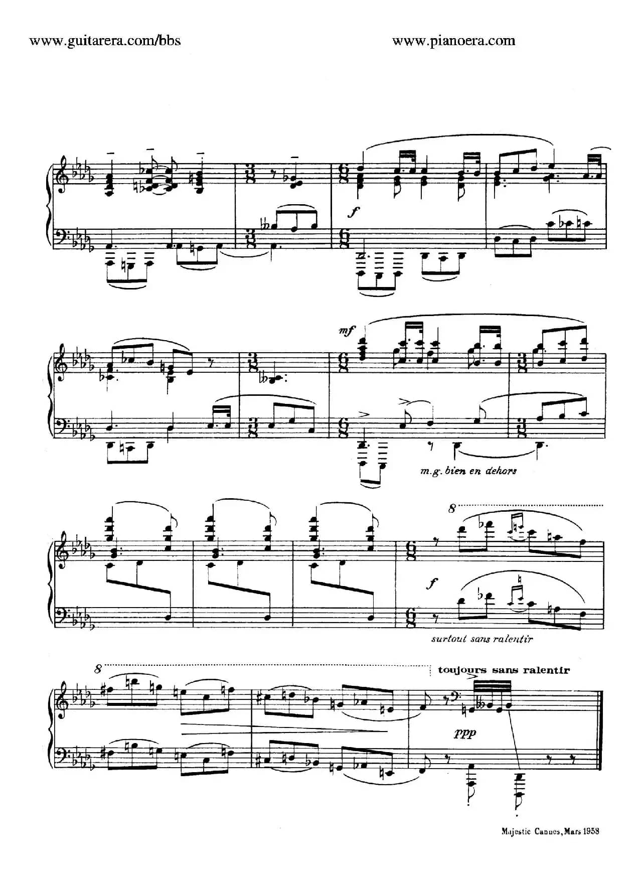 15 Improvisations（15首即兴曲·XIV）