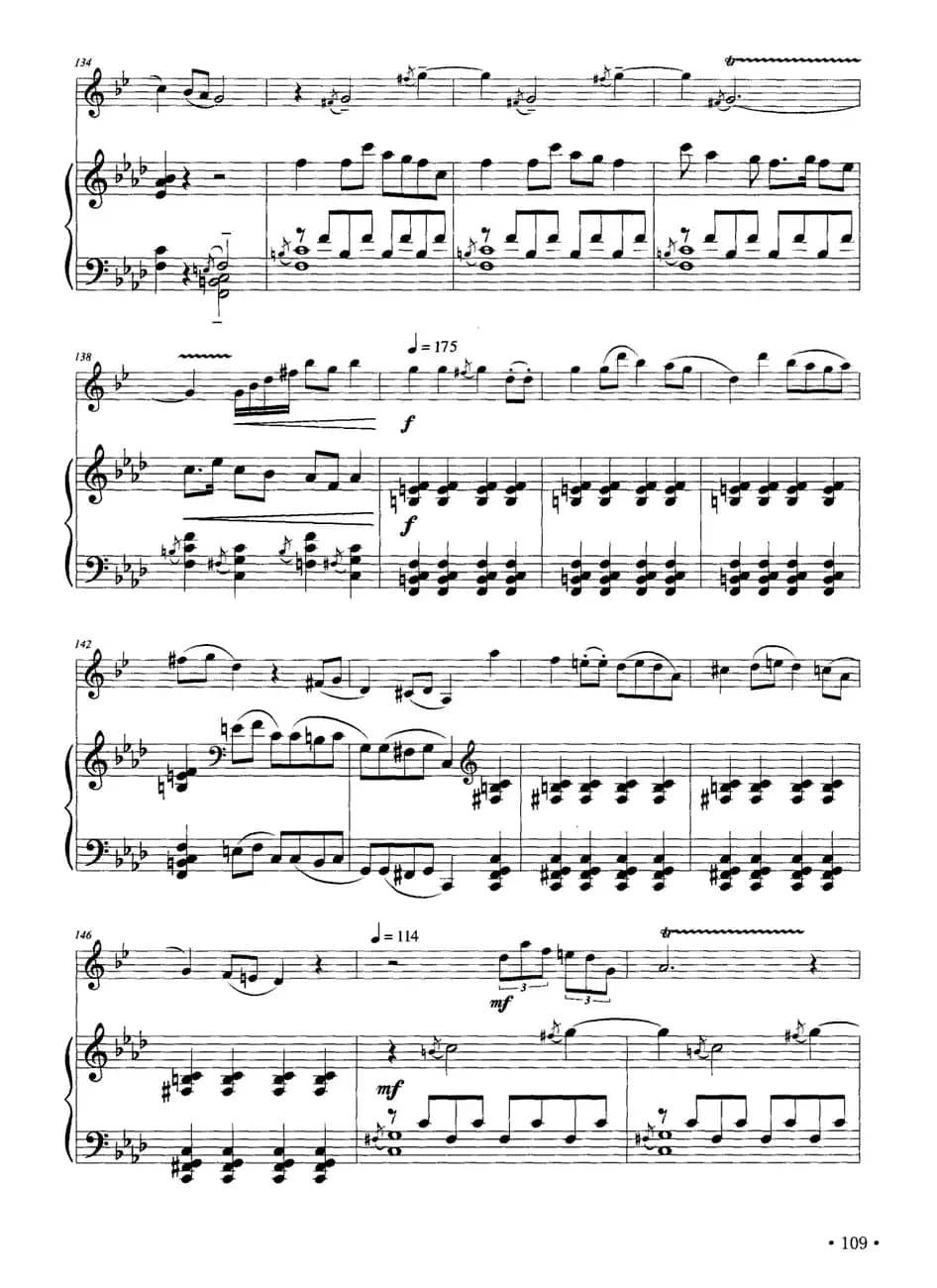 山西随想曲（单簧管+钢琴）