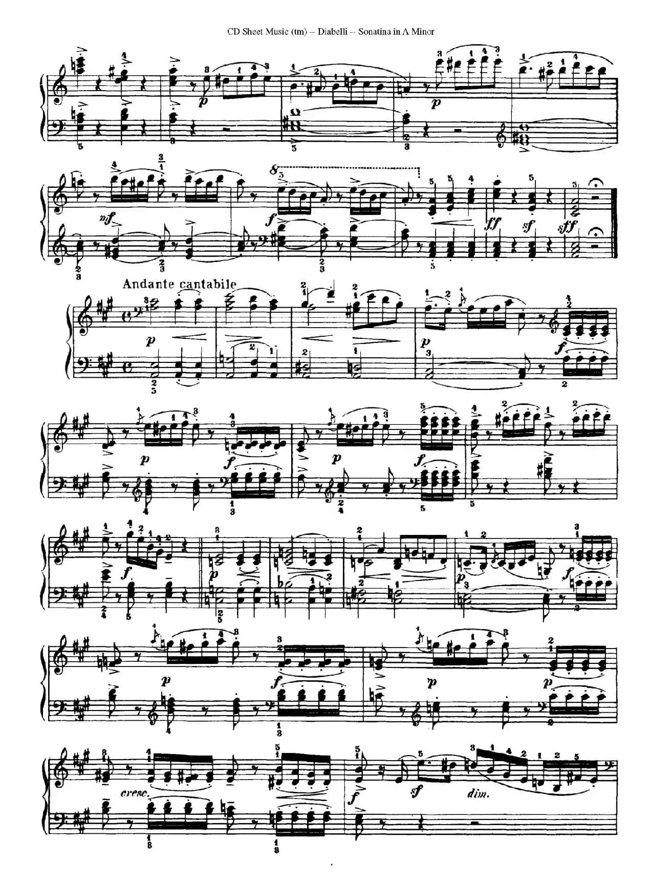 7 Piano Sonatinas Op.168（7首钢琴小奏鸣曲 No.7）