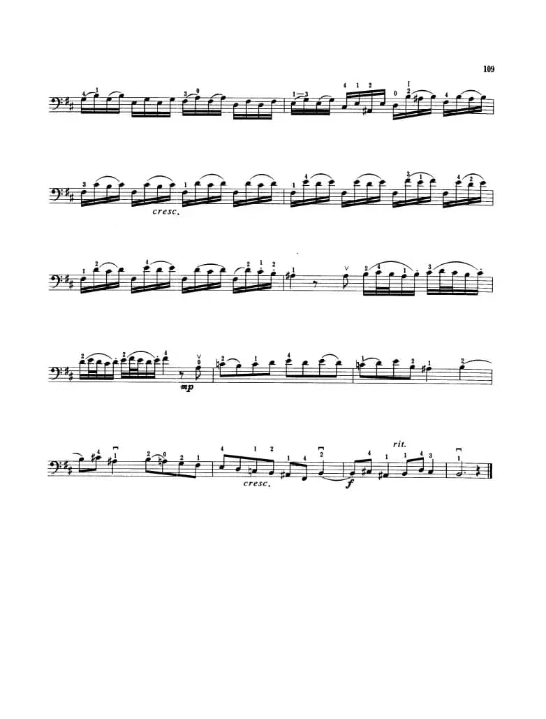 第二奏鸣曲（b小调）（大提琴）