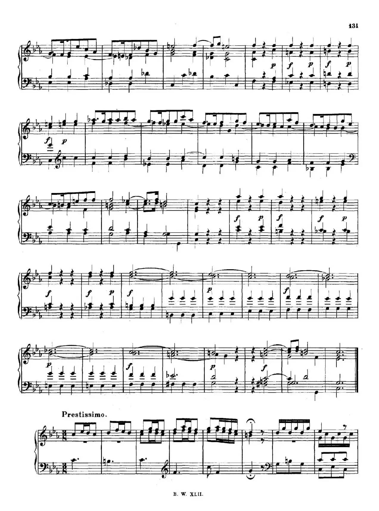 16 Concertos BWV 972-987（十六首为独奏古钢琴而作的协奏曲）（P71——80）