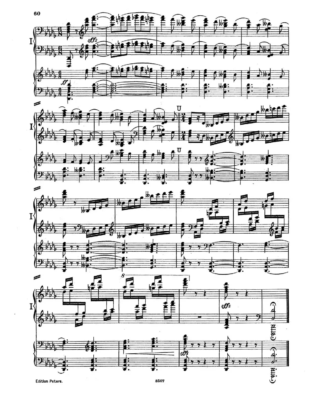 Piano Concerto in E Major Op.59(E大调钢琴协奏曲·双钢琴·第三乐章)