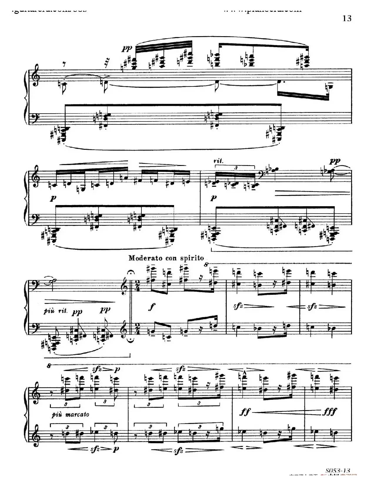 Impressions of The Thames Op.13 No.1（泰晤士河印象）