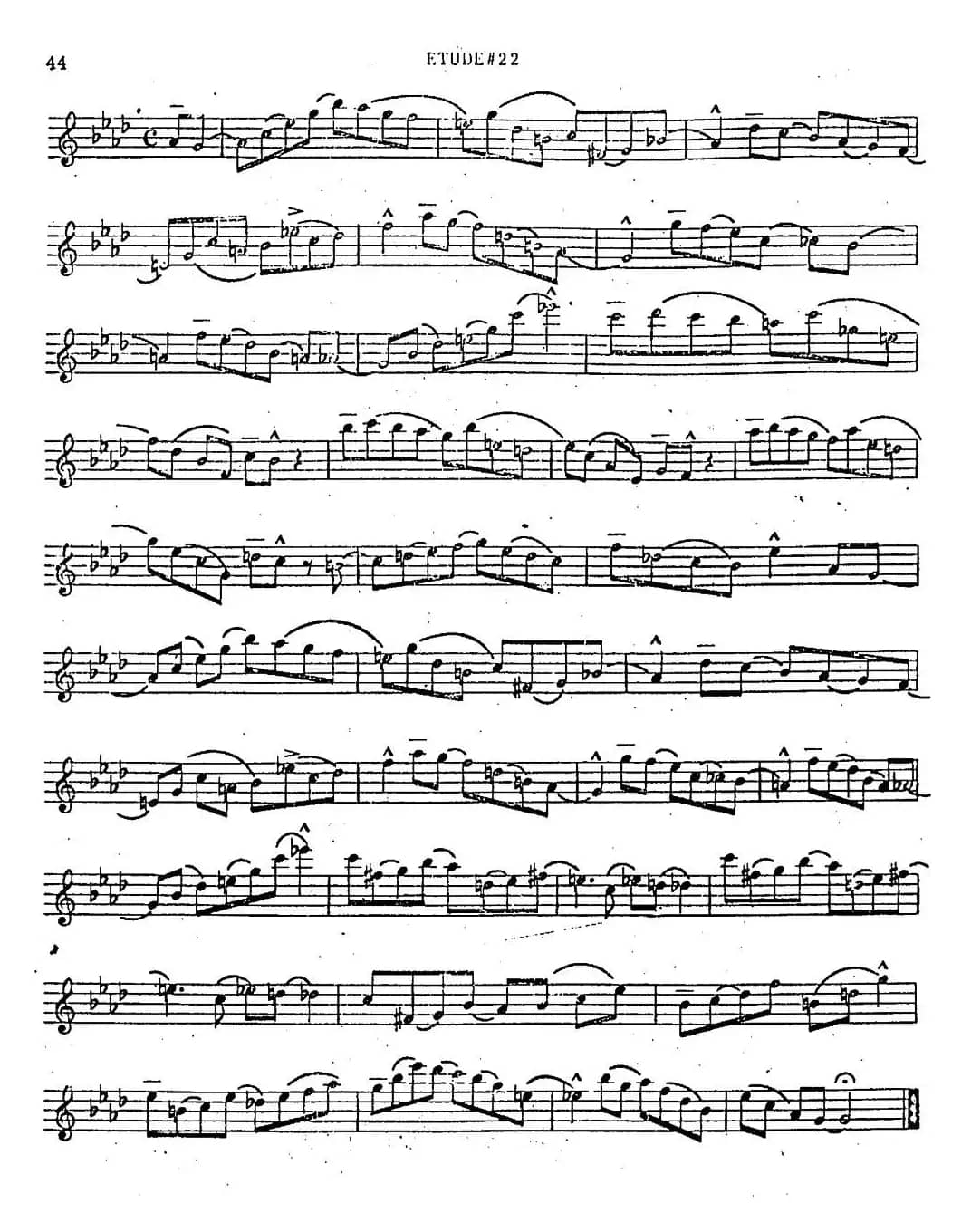 Intermediate Jazz Conception by Lennie Niehaus（25 Jazz Etudes）