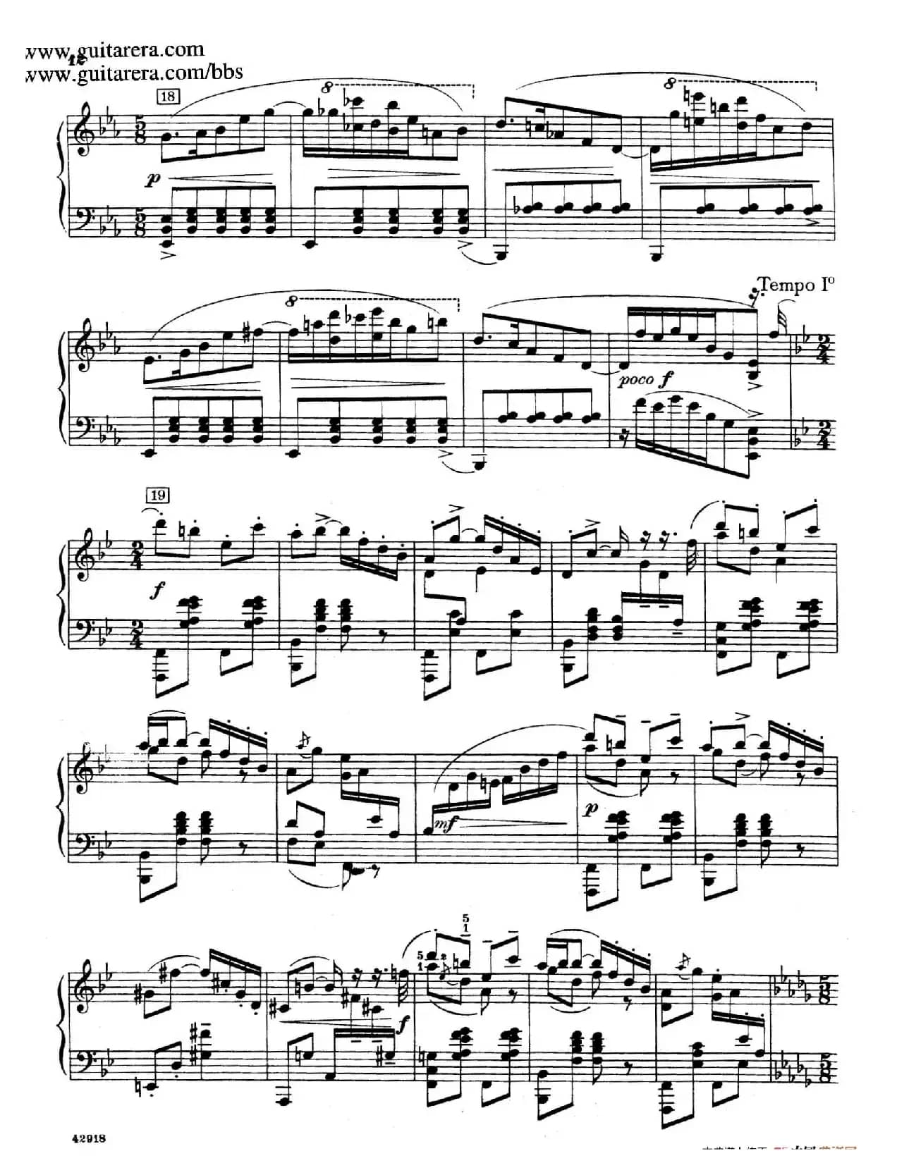 Souvenirs Op.28（纪念曲2. 苏格兰舞曲）