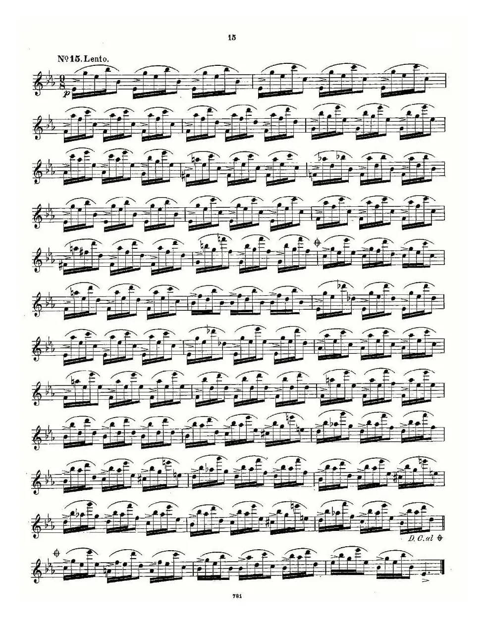 18 kleine Studien.Op.41