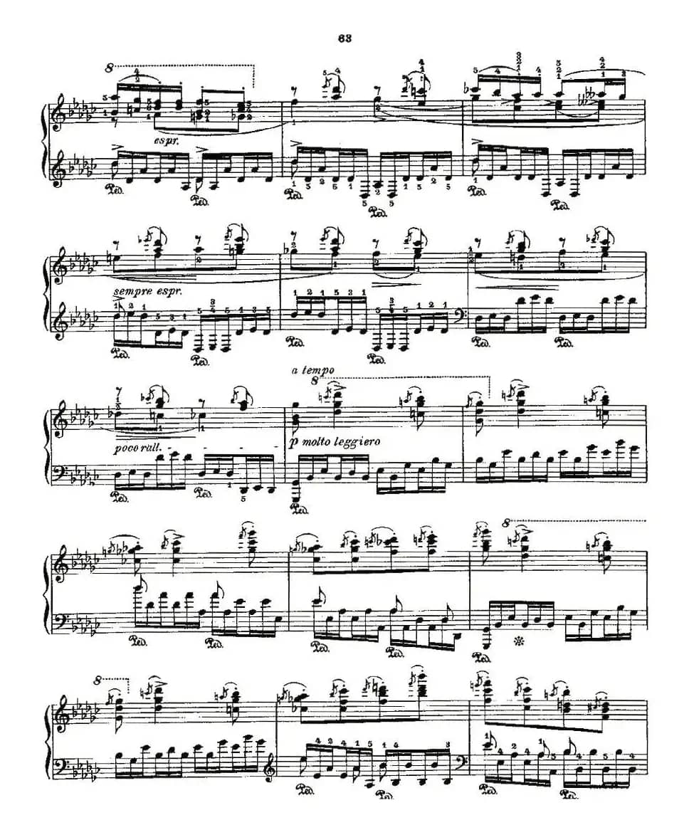 肖邦《练习曲》Fr.Chopin Op.10 No5-5