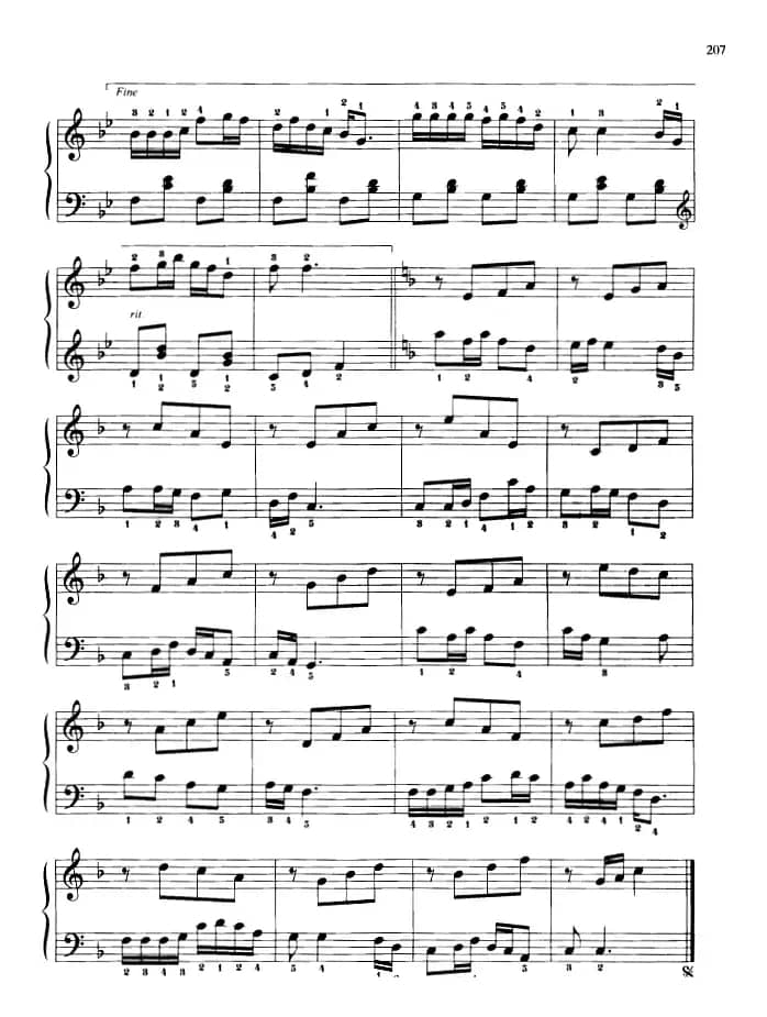 110首中国民歌钢琴小曲集：绣花鞋