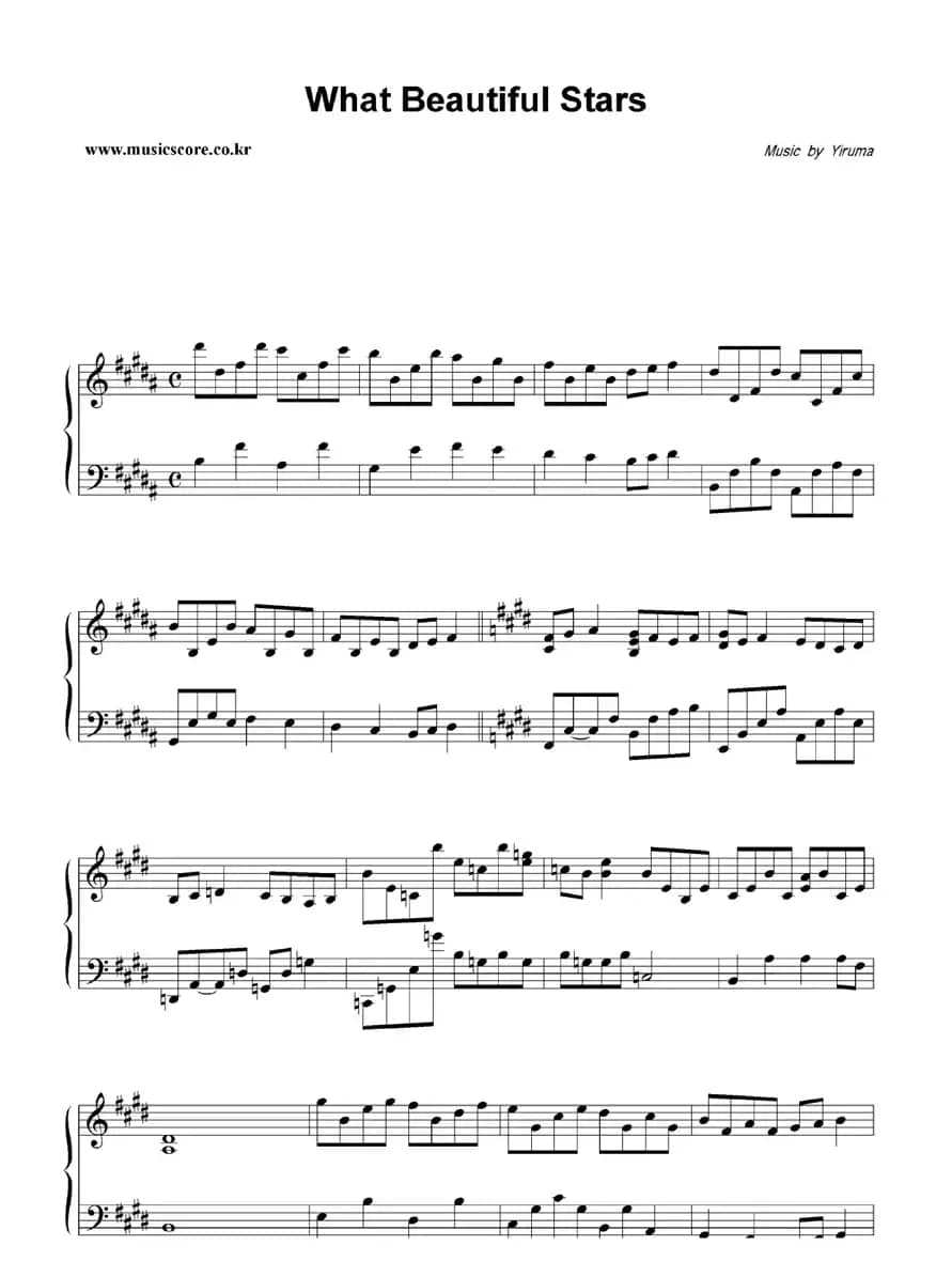 what beautiful stars