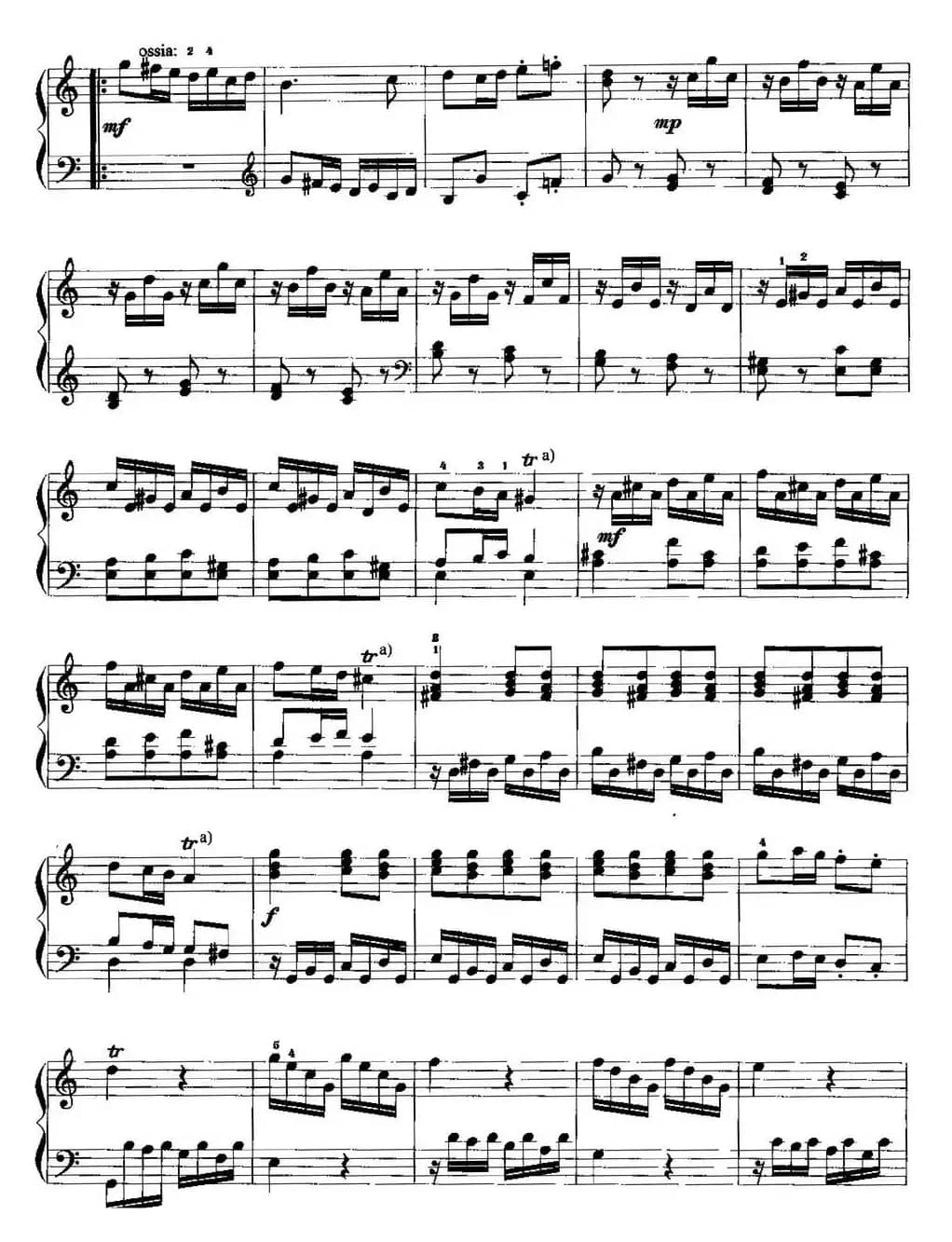 手风琴复调作品：奏鸣曲