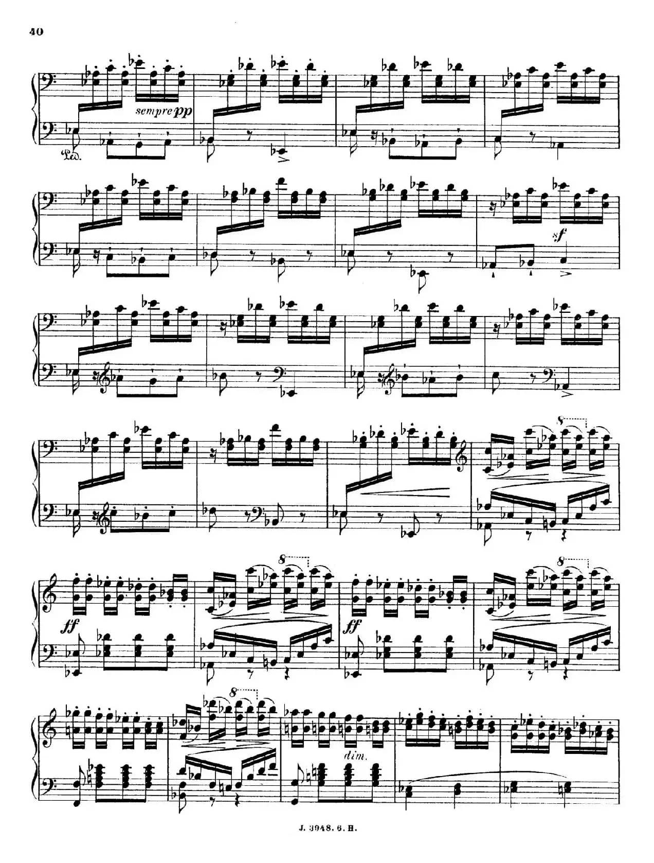 6 Etudes de Concert（6首音乐会练习曲·6）