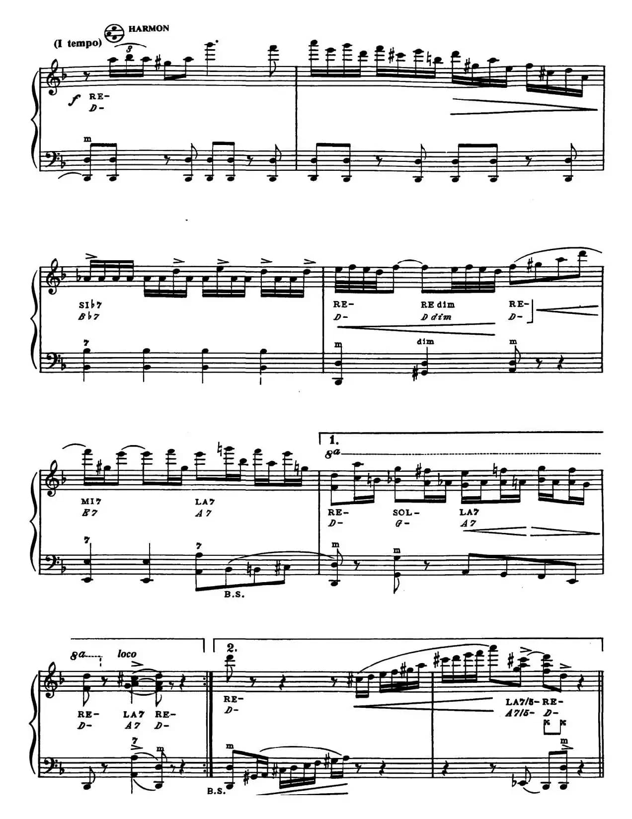 ADIOS NONINO（再见诺尼诺）（二重奏）