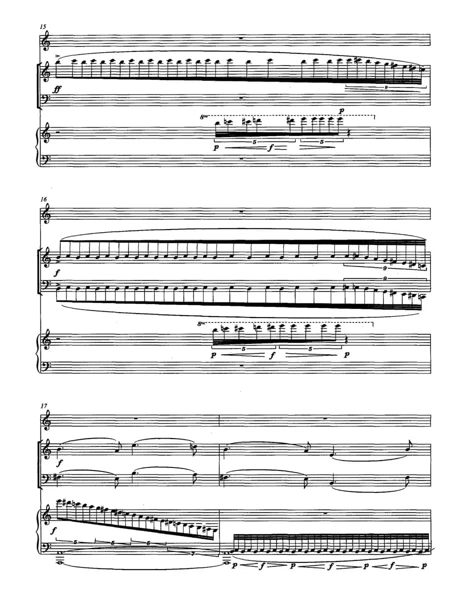 还没遗忘的记忆（女高音+小提琴+大提琴+钢琴）