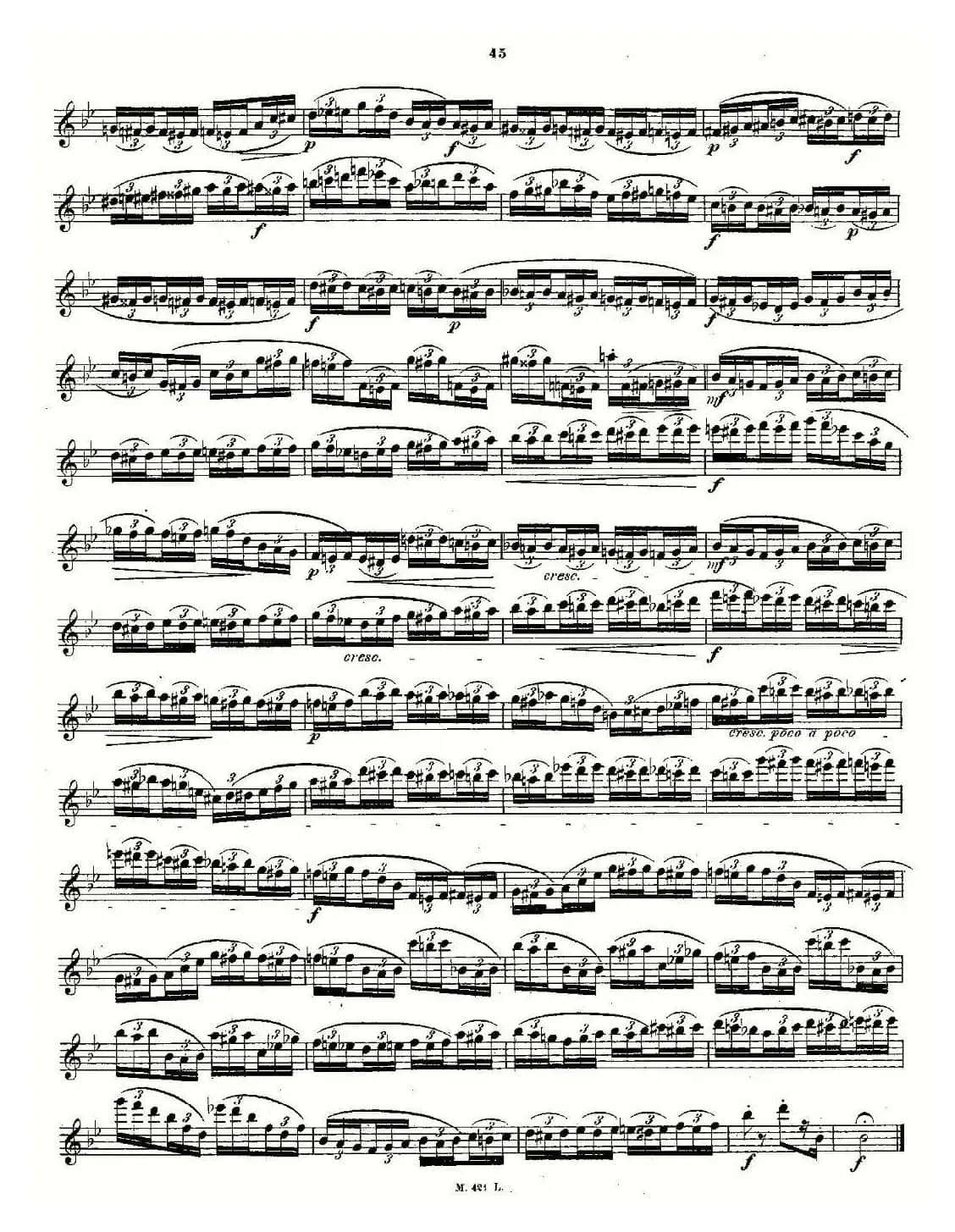 24首长笛练习曲 Op.15 之21—24