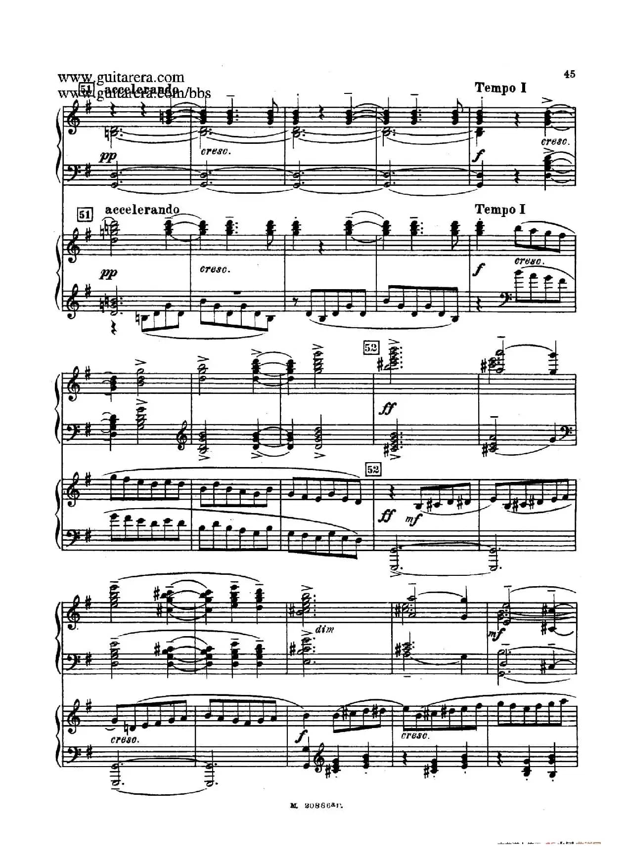 第二双钢琴组曲 Suite for Two Pianos No.2 Op.17（2. 圆舞曲 Valse）
