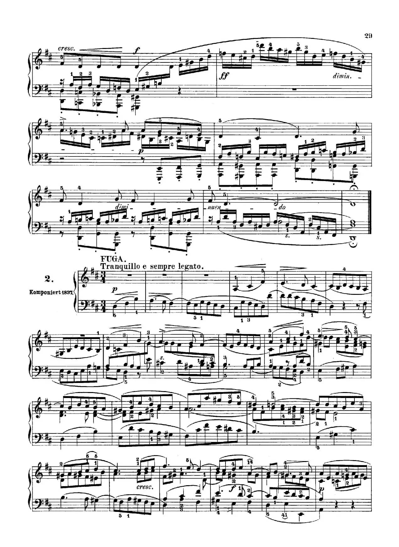6 Preludes and Fugues Op.35（6首前奏曲与赋格·2）