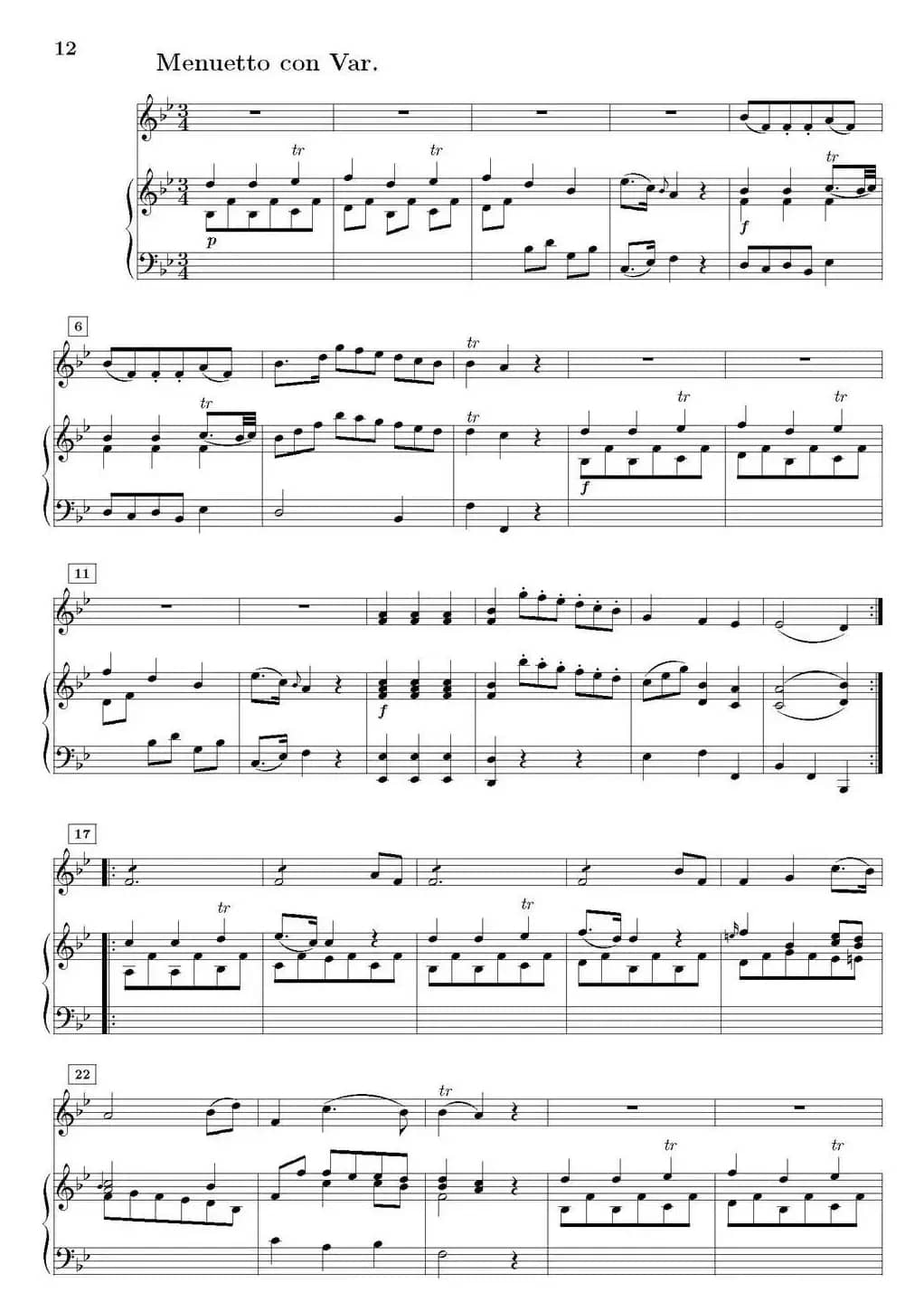 Sonata I（小提琴+钢琴伴奏）