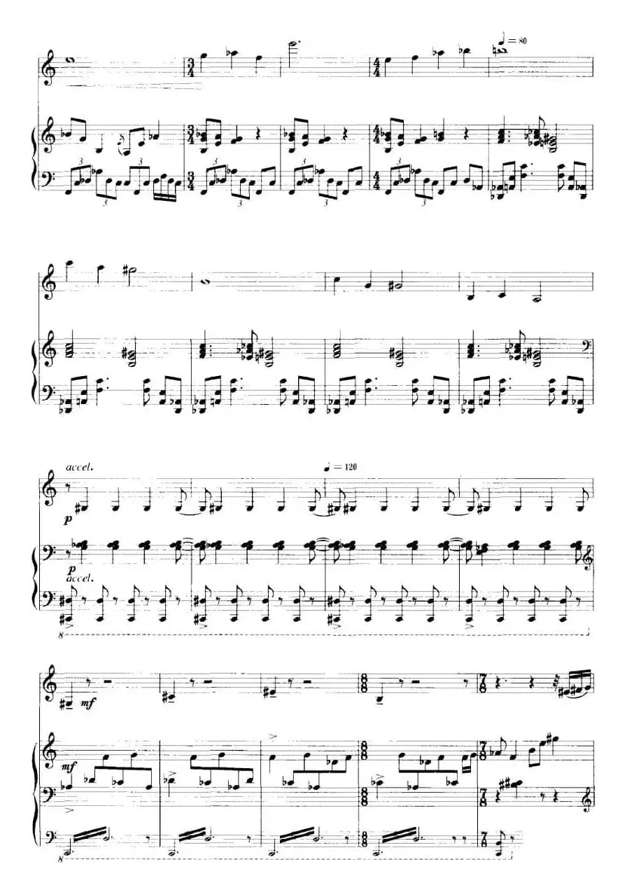 移动的终点（小提琴+钢琴伴奏）