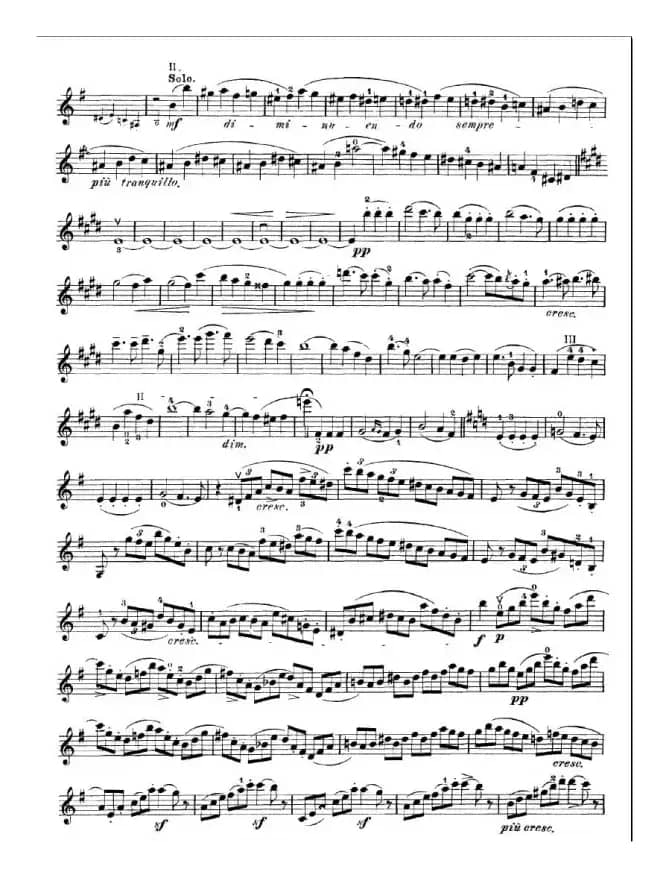 e小调小提琴协奏曲