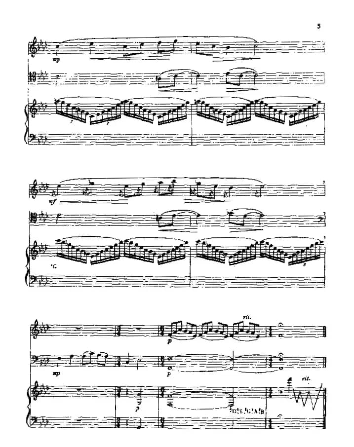 春归去（长笛、大提琴、竖琴三重奏）