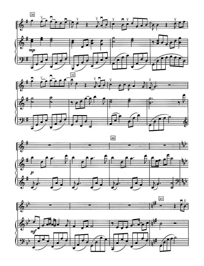 遇见（小提琴+钢琴伴奏）