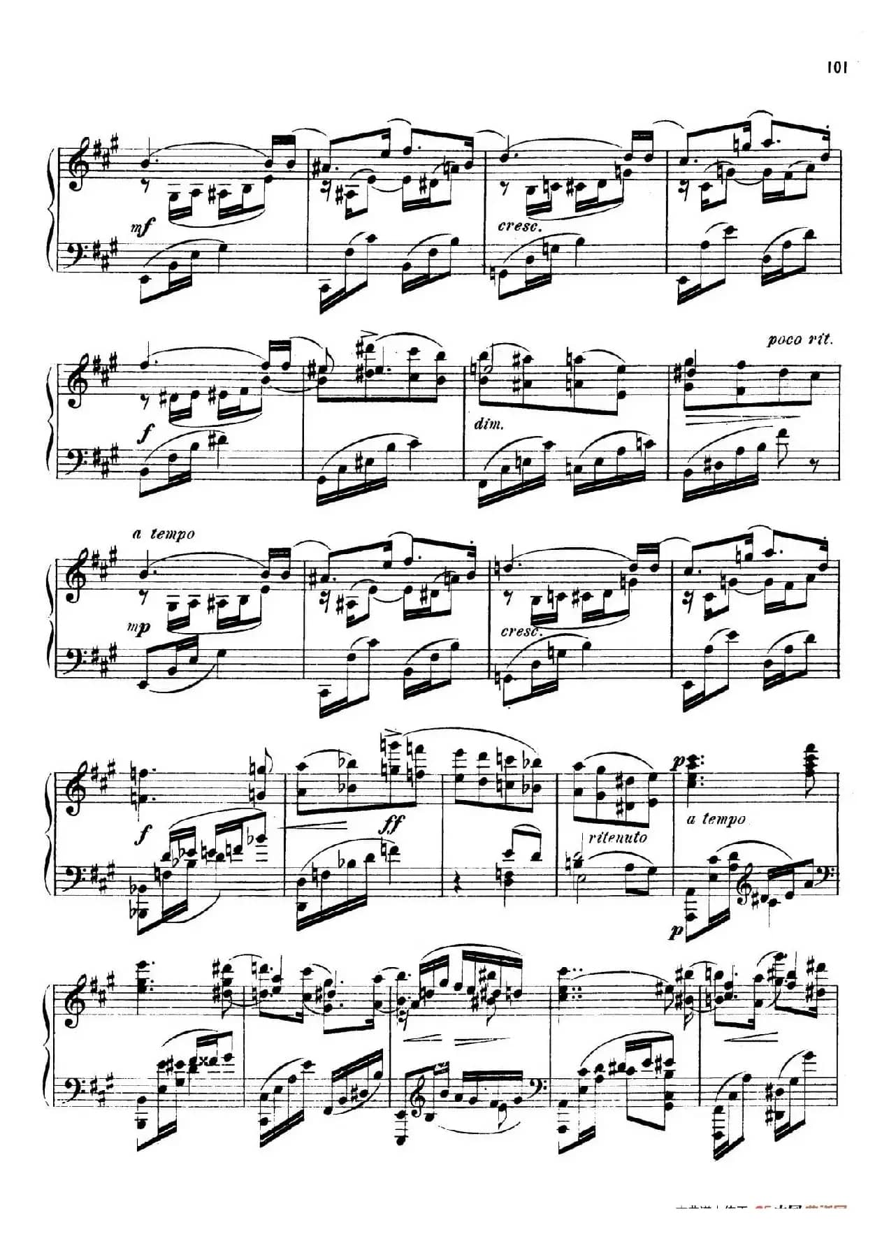 24 Characteristic Pieces Op.36(24首性格小品·19)