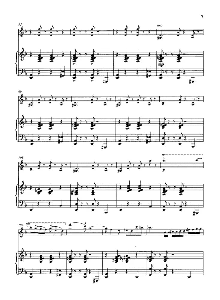 玫瑰香（小提琴独奏+钢琴伴奏）