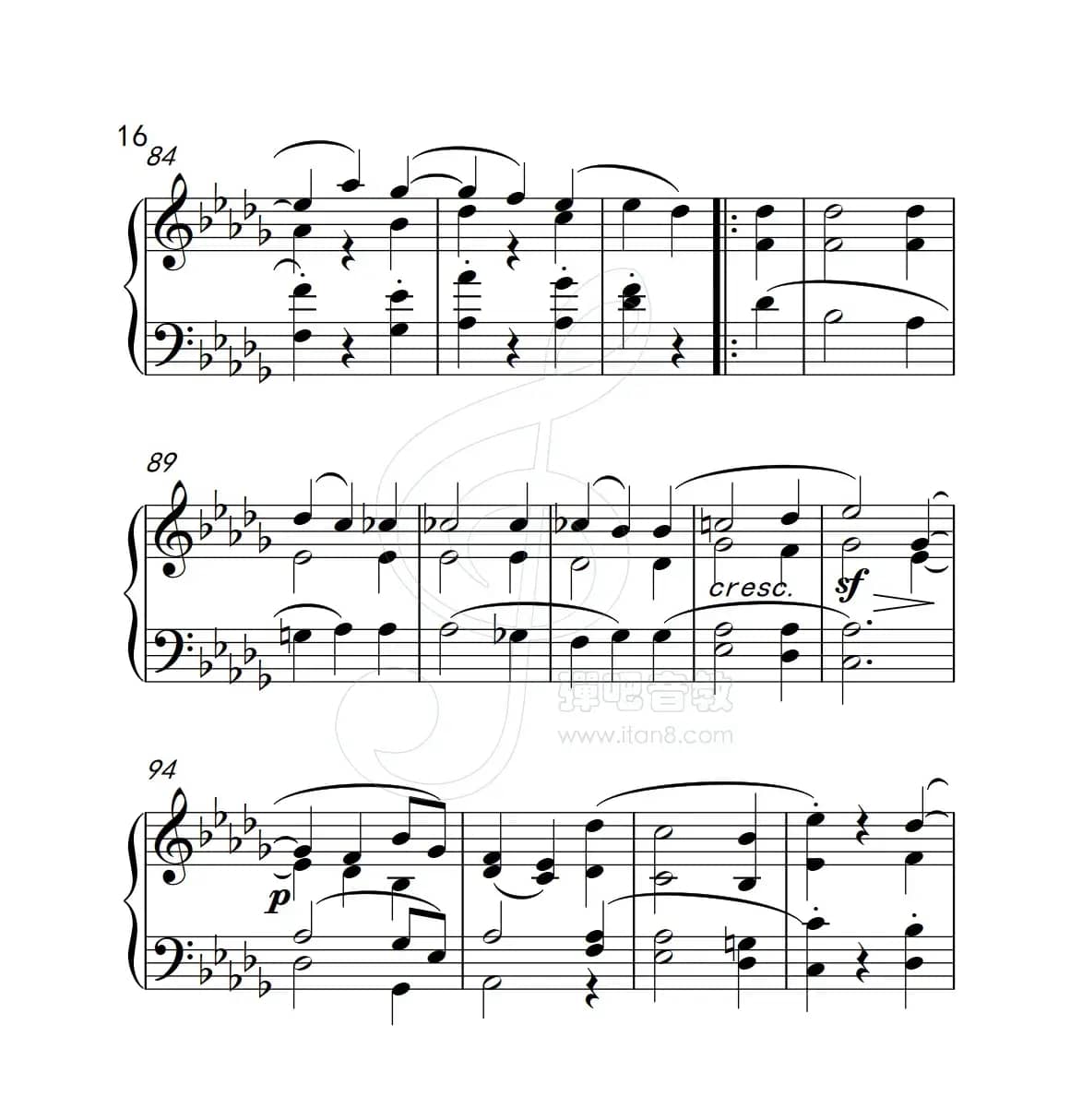 第六级 奏鸣曲（中国音乐学院钢琴考级作品1~6级）