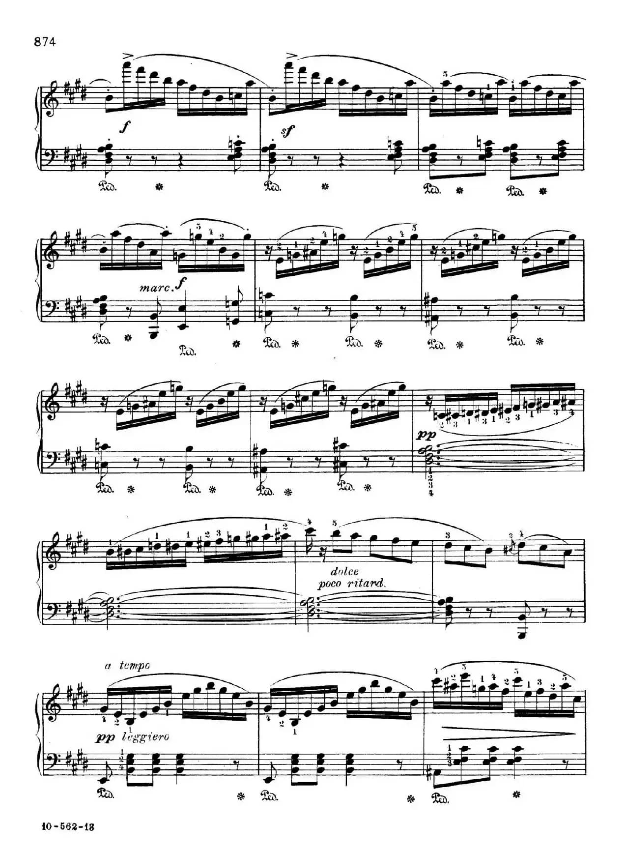 Rondo Capriccioso Op.14（随想回旋曲）