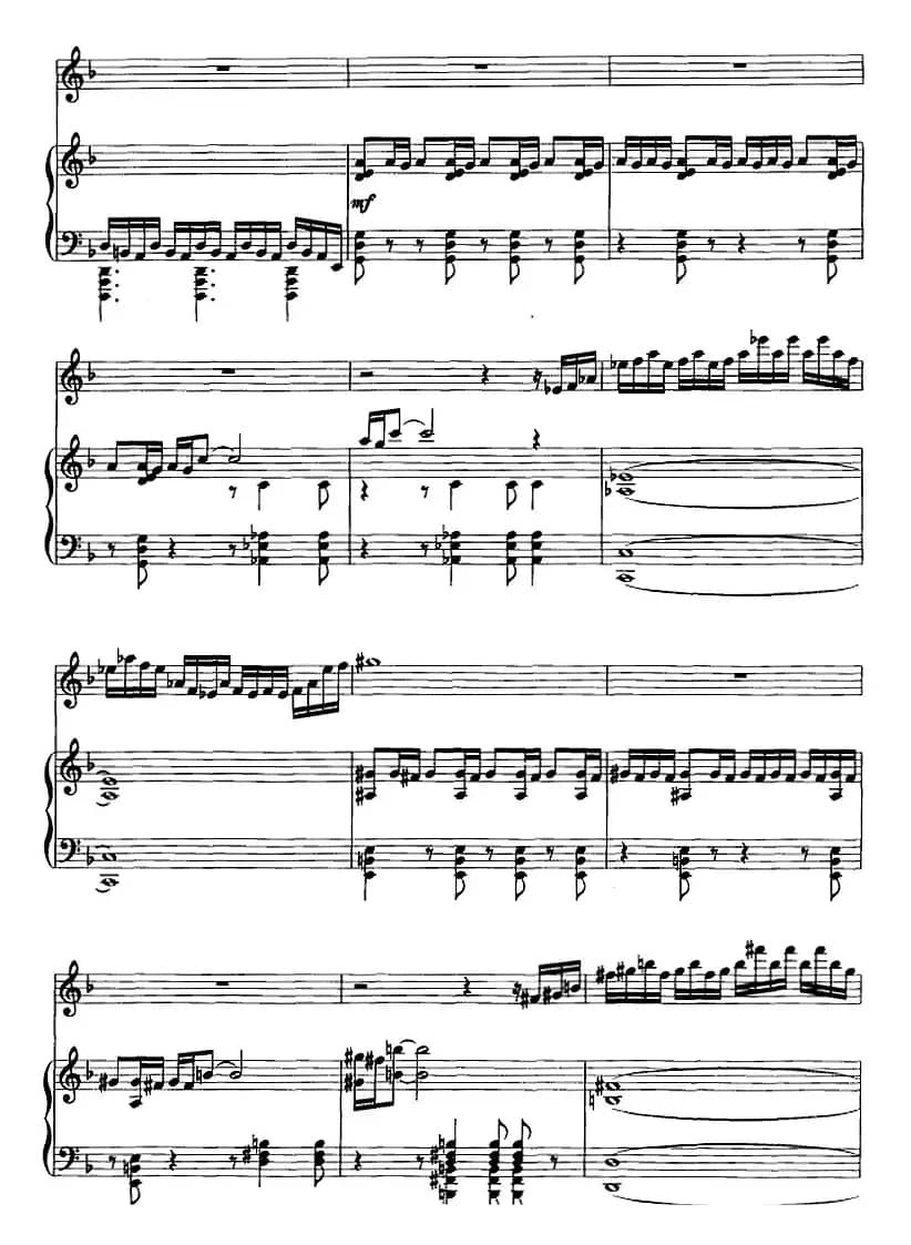 第一二胡协奏曲：第三乐章（二胡+钢琴伴奏）