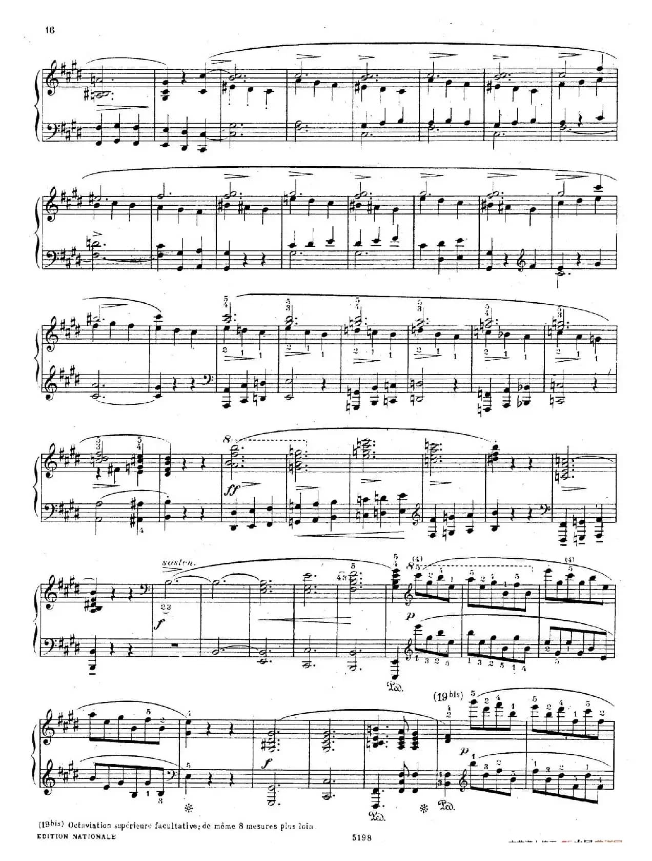 Scherzo no.3 in c-Sharp Minor Op.39（升c小调第三谐谑曲）