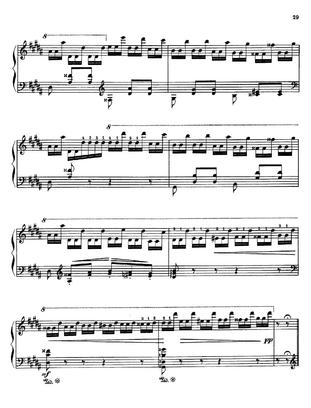 Paganini Etudes No.3 in G# （6首帕格尼尼大练习曲之Ⅲ）
