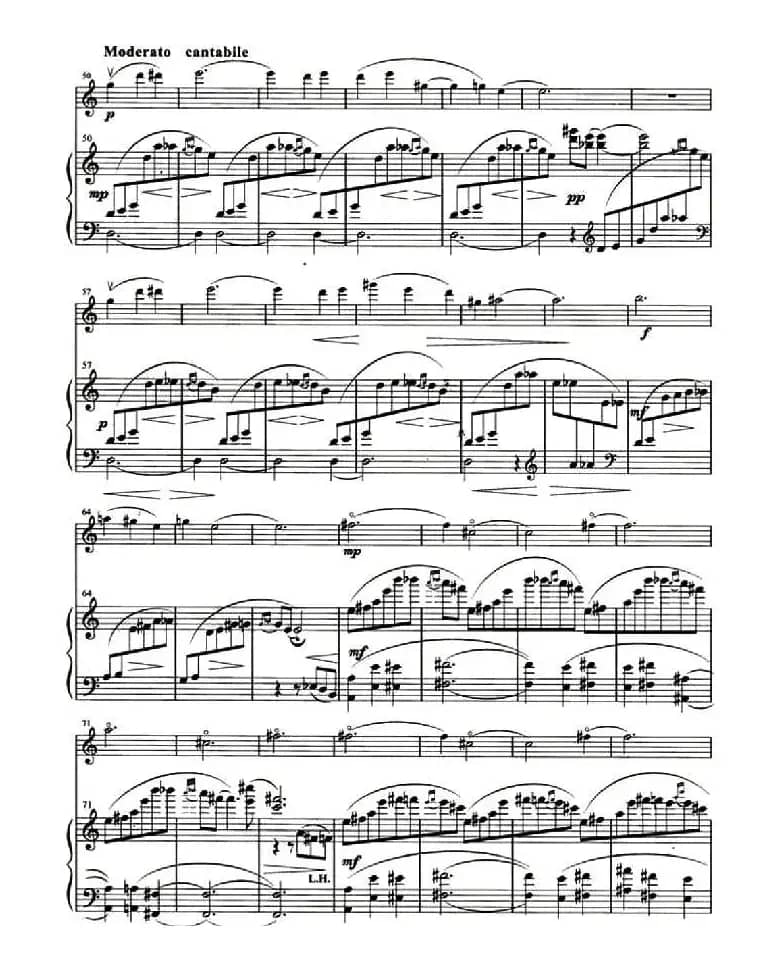 遮帕麻与遮咪麻（小提琴+钢琴伴奏）