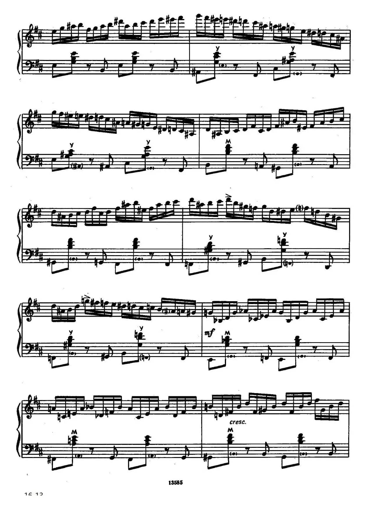 b小调奏鸣曲(第四乐章)