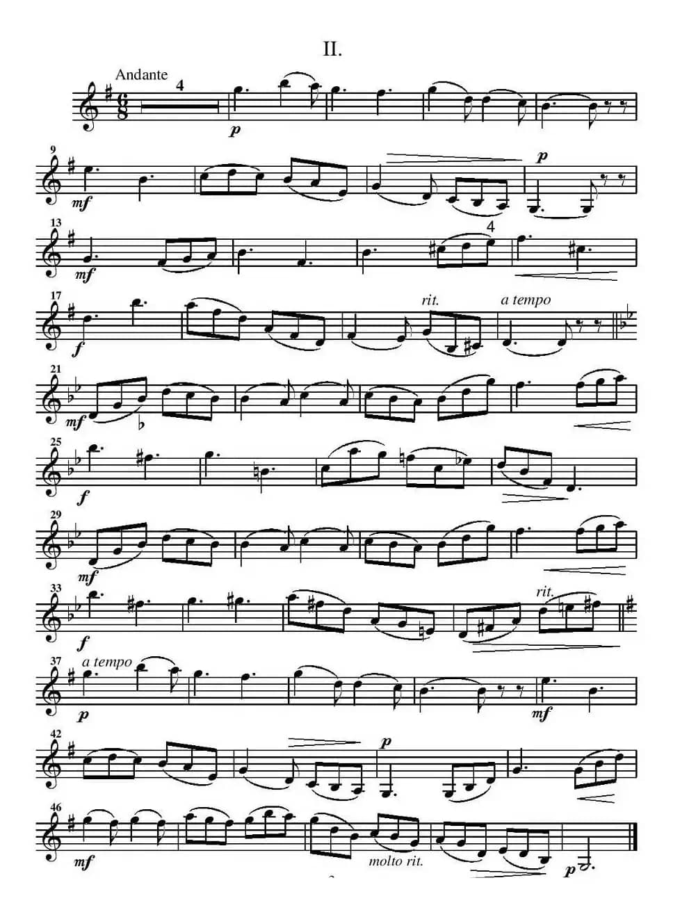 Concerto in B Minor（B小调协奏曲）